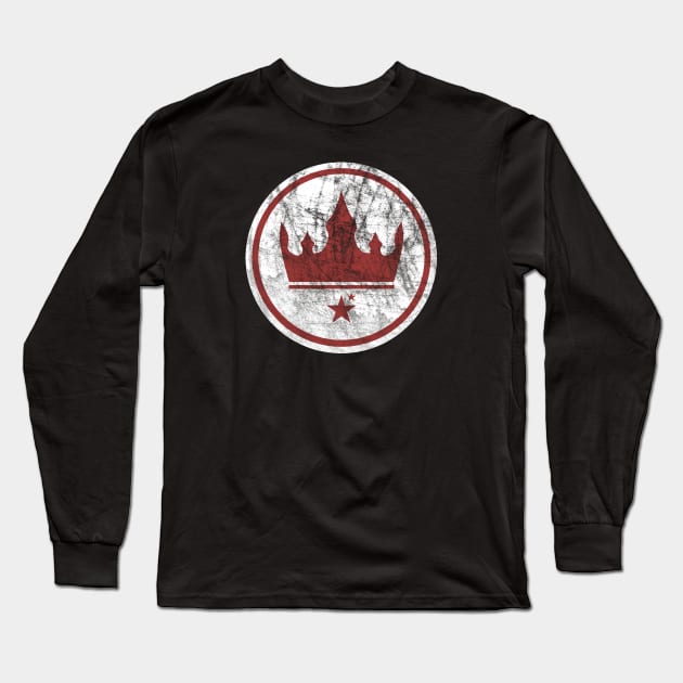 New Monarchy - distressed Long Sleeve T-Shirt by GraphicTeeShop